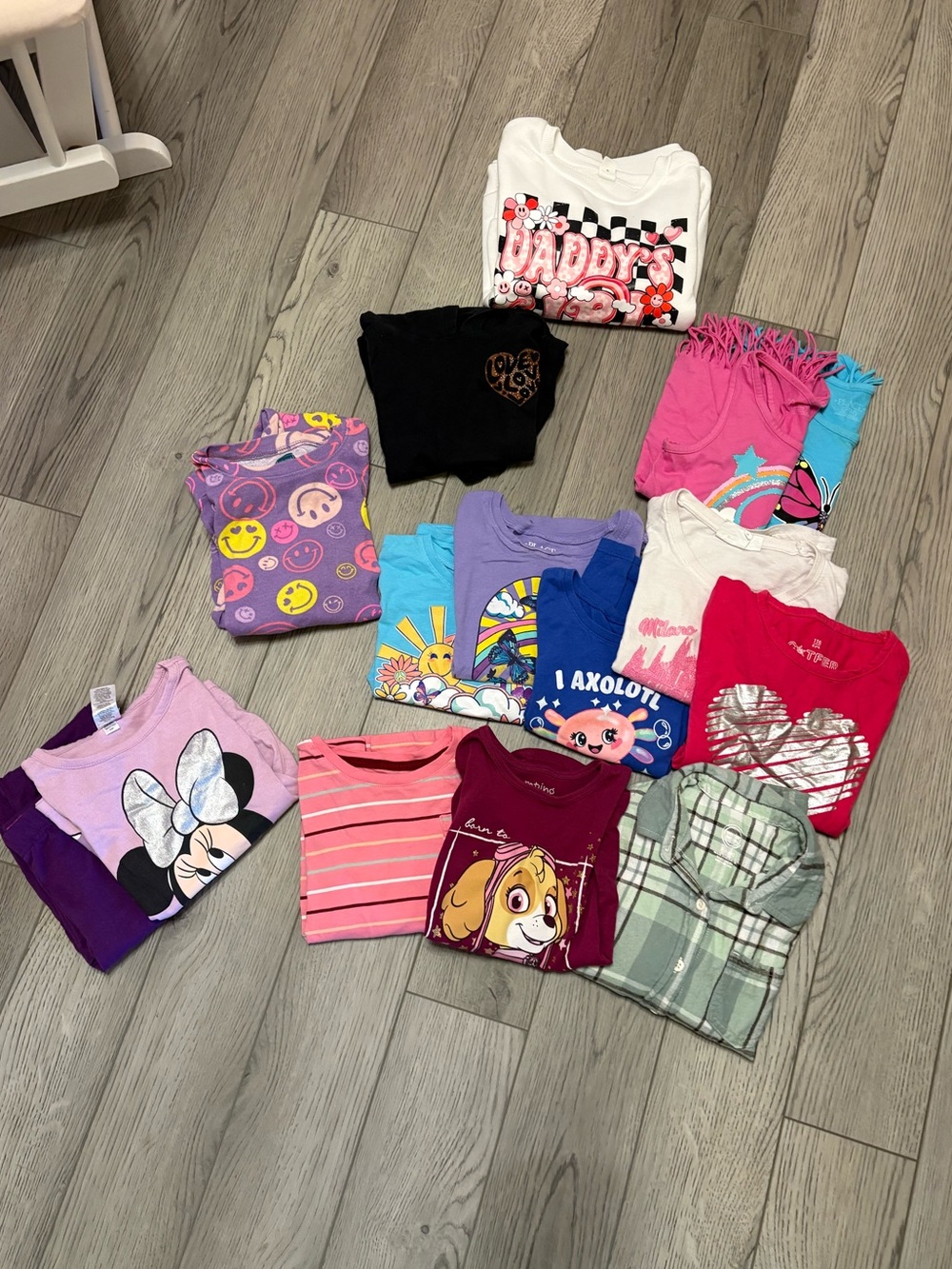Girl's 5/6 Assorted Clothing Bundle
